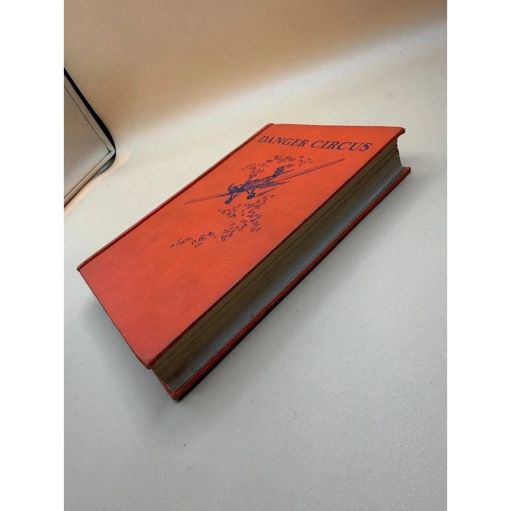Danger Circus by RAOUL WHITFIELD First Edition 1933 Hardcover Book Vintage
